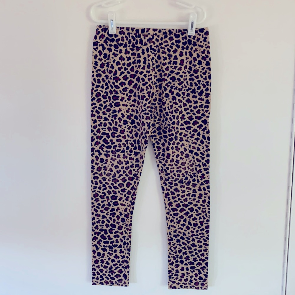Children’s Place leopard print leggings.